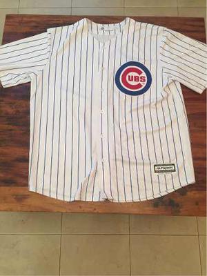 Camiseta Mlb Original Cubs - Importada Talle Xl