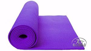 Colchoneta Mat 4mm Yoga Pilates Fitness Enrollable Premium