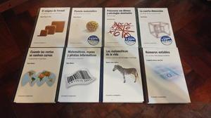 Coleccion Libros El Mundo Es Matematico