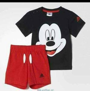 Conjunto adidas Mickey Para Bebés Y Chicos