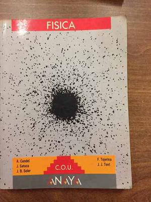 Fisica C.o.u. + Libro Profesor Candel Satoca Soler Anaya