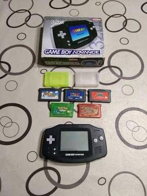 Gameboy Advance En Caja + 5 Juegos