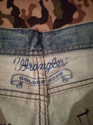 Jean wrangler golden 34