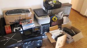 LOTE (PCs + Notebooks + Cables + Routers y mucho más)