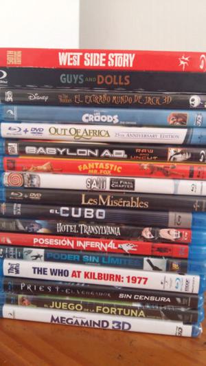 Lote BLURAYS originales