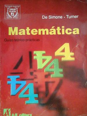 Matematica 4 - De Simone Turner