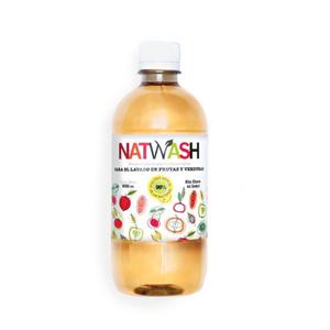 Natwash - Para Lavado De Frutas & Verduras 500cc Concentrado