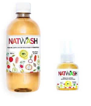 Natwash - Para Lavado De Frutas & Verduras - Combo Doble