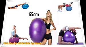 Pelota Fitness Gym Ball 65cm Pilates Yoga Gimnasia V.urquiza