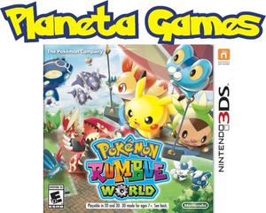 Pokemon Rumble World Nintendo 3ds Fisicos Nuevos Caja