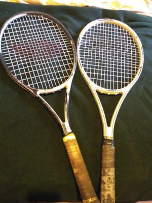 Raquetas de tenis slazenger probrided y pro kennex graphite