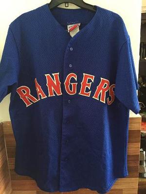 Remera Camiseta Mlb Beisbol Texas Rangers Whitfield Talle L
