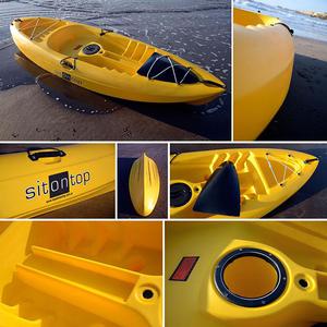 Vendo kayaks nuevos con remo y soporte