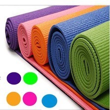 X 6 Colchonetas Mat Yoga Pvc 6mm Rosas C/funda!!