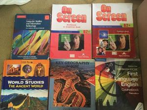 libros de estudio usados en ingles