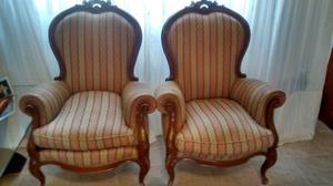 sillones de estilo Luis XV