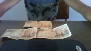 vendo billetes antiguos de $