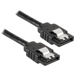 Cable Sata 3 Con Traba Negro Asus Msi Gigabyte Dísco