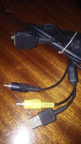 Cable Usb Audiovideo A/v Sony Type 1 W35 Dsc-w50 W50 Dsc-w55