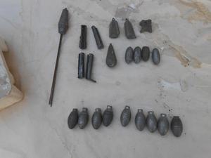 Conjunto de plomadas