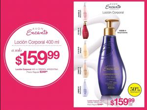 Cremas Encanto de Avon 400ml