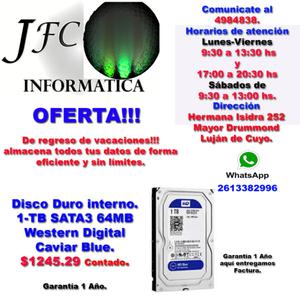 DISCO DURO 1TB WESTERN DIGITAL PROMO