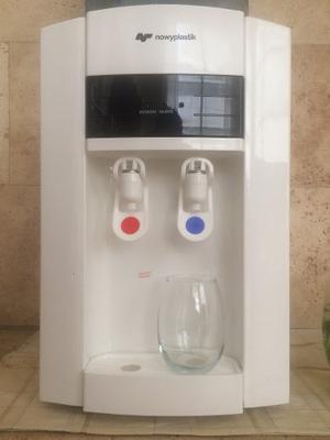Dispenser De Agua Frio Calor Mesada Compresor H400 Blanco