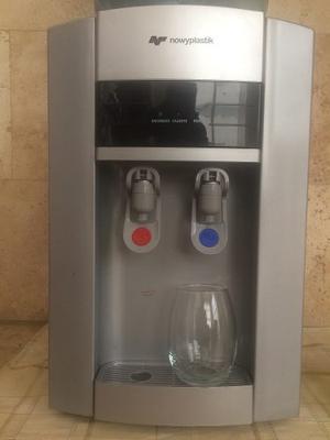 Dispenser De Agua Frio Calor Mesada Compresor H400 Plata