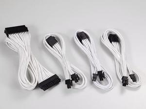 Kit Cables Atx Phanteks Atx 24 Pci-e 6+2 Eps Peines Blancos
