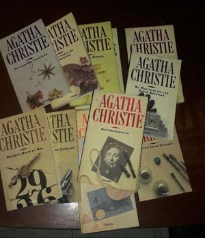 Lote de libros Agatha Christie