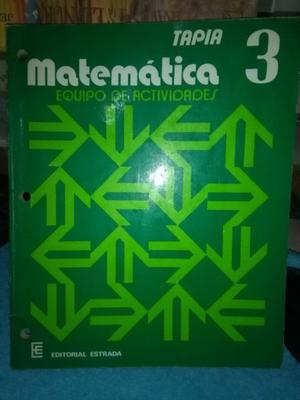 Matematica 3 Equipo De Actividades Tapia - Estrada