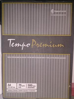 Resmas papel A4 Tempo Premium