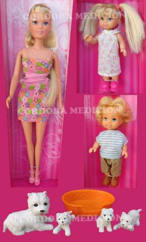 Brittany Collection Familiy 8 Piezas Simil Barbie Oferta