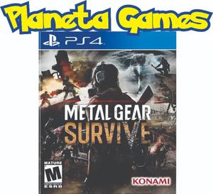 Metal Gear Survive Playstation Ps4 Fisicos Caja Cerrada