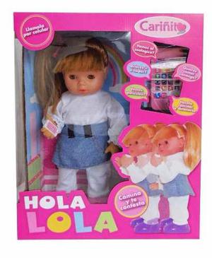 Muñeca Hola Lola Interactiva Original - Jugueteria Aplausos