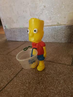 Muñeco Bart simpson burbujitas plástico inflado