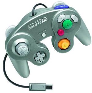 Oficial Nintendo Classic Gamecube Controller Silver (import
