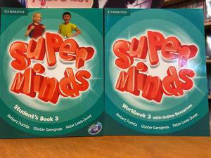 Super Minds 3 - Sb Book & Workbook+grammar Booklet Cambridge