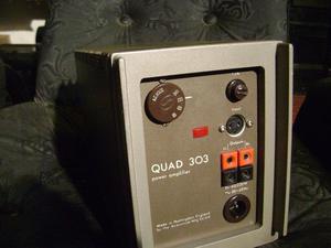 audio sonido amplificador quad 303 original