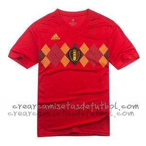 primera camiseta belgica copa mundial 