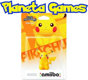Amiibo Pikachu Edicion Super Smash Bros Nuevos Blister