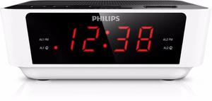Radio Reloj Despertador Philips Aj Digital Fm Reserva