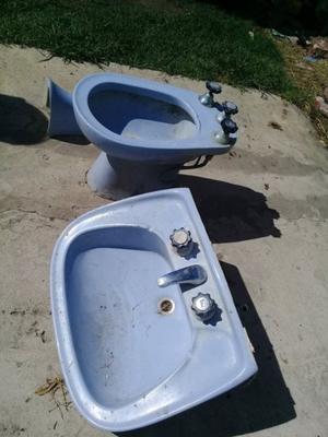 VANITORY Y BIDET EN BUEN ESTADO