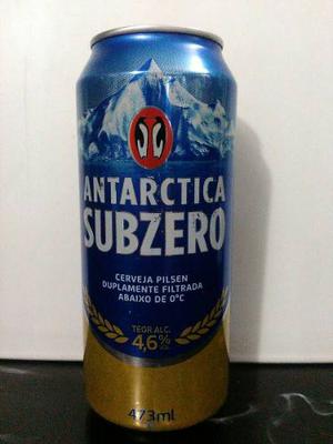 Cerveza Antartica Subcero Importadas Brasil,ret Canc Ferro