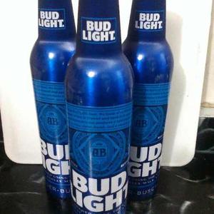 Cerveza Bud Light Botella Aluminio Importada Usa,rer X Ferro