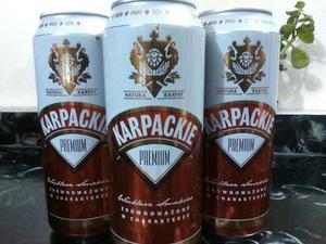 Cerveza Karpackie Premium Importada Polonia Ret X Ferro