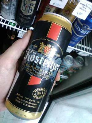 Cerveza Krostitzer Negra 500cc Importada Holanda,caballito