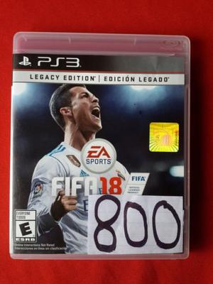 FIFA 18 PS3 USADO