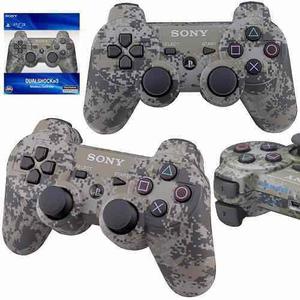 Joystick Camuflado Ps3 Sony Dualshock Ps3 Original Caja !