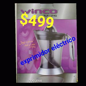 LICUADORA Y EXPRIMIDOR ELÉCTRICO WINCO 